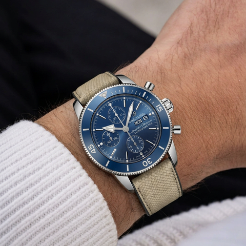 Breitling Superocean Heritage 44 mm ile Uyumlu Kayış