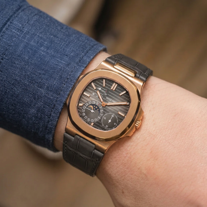 Patek Nautilus 5712 ile Uyumlu Kayış