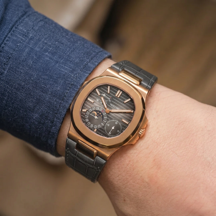 Patek Nautilus 5712 ile Uyumlu Kayış