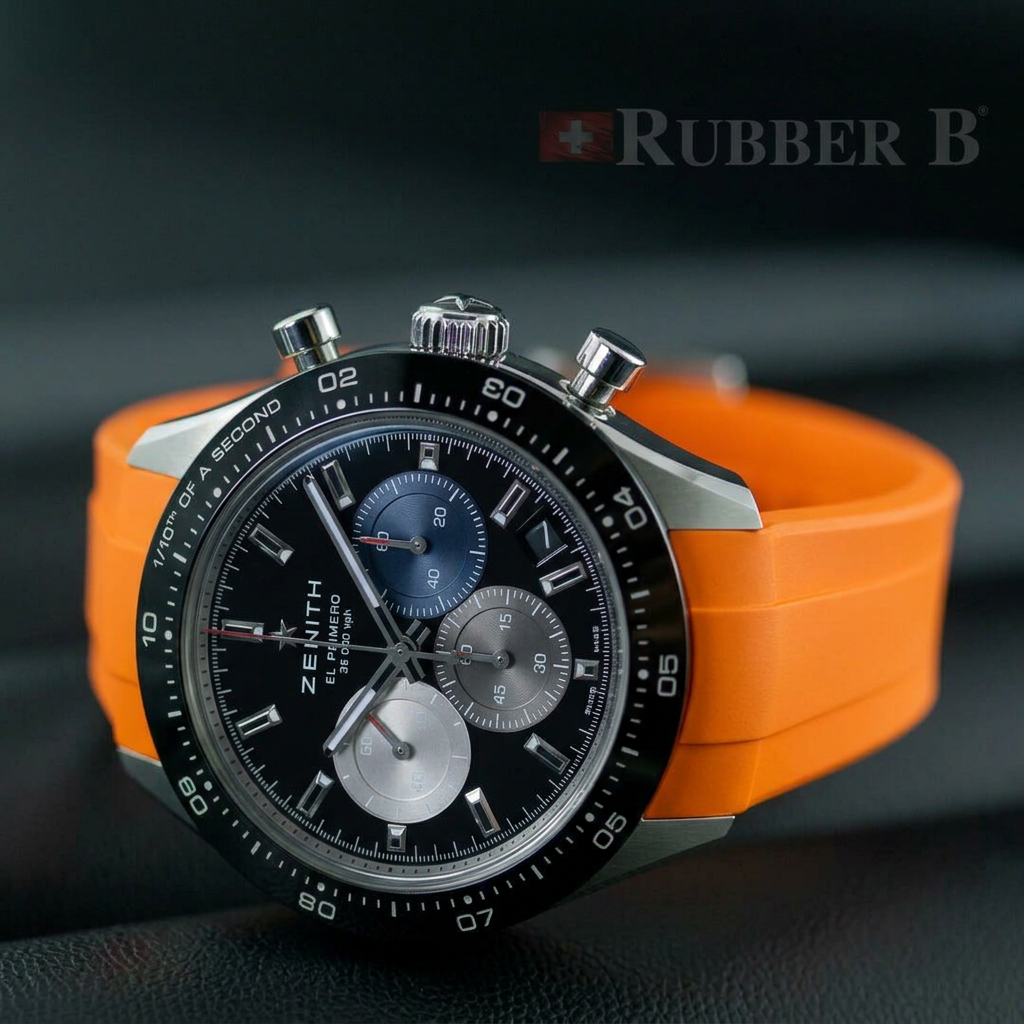 Zenith Chronomaster Sport ile Uyumlu Kayış