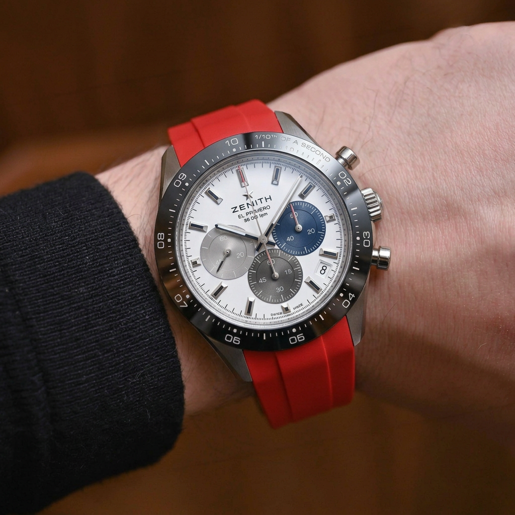 Zenith Chronomaster Sport ile Uyumlu Kayış