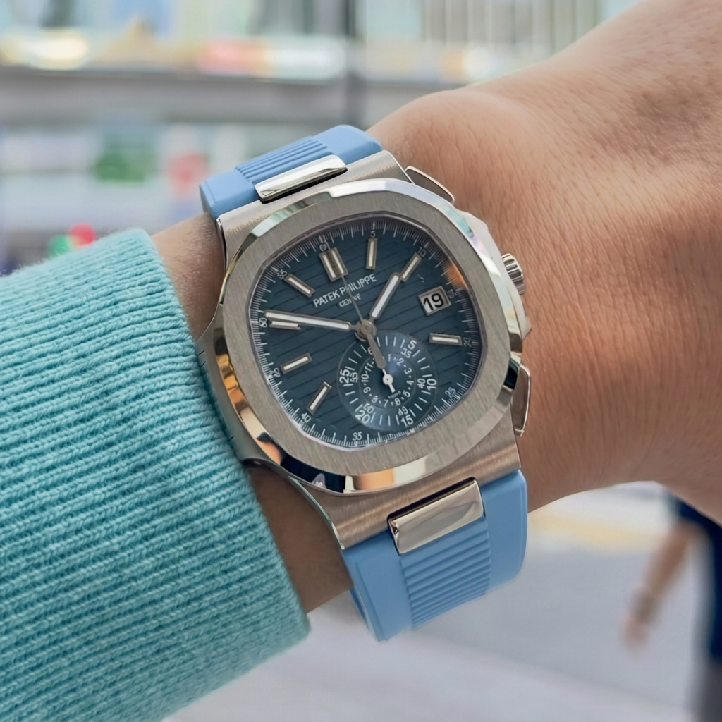 Patek Nautilus 5980 ile Uyumlu Kayış