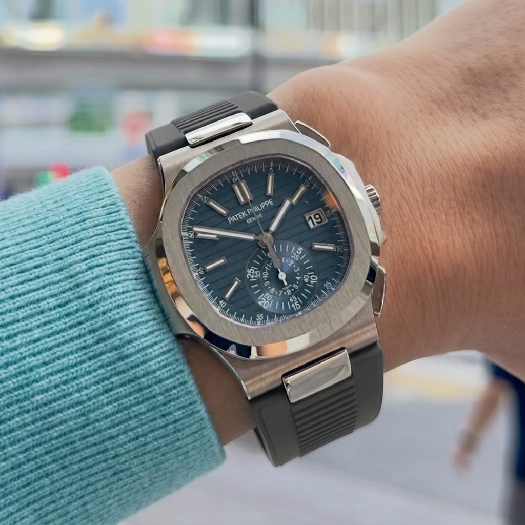Patek Nautilus 5980 ile Uyumlu Kayış