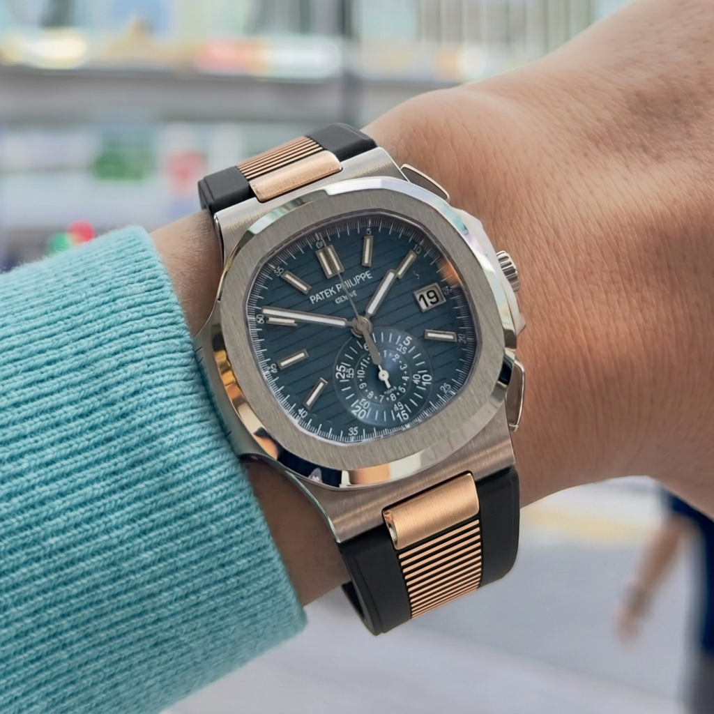 Patek Nautilus 5980 ile Uyumlu Kayış
