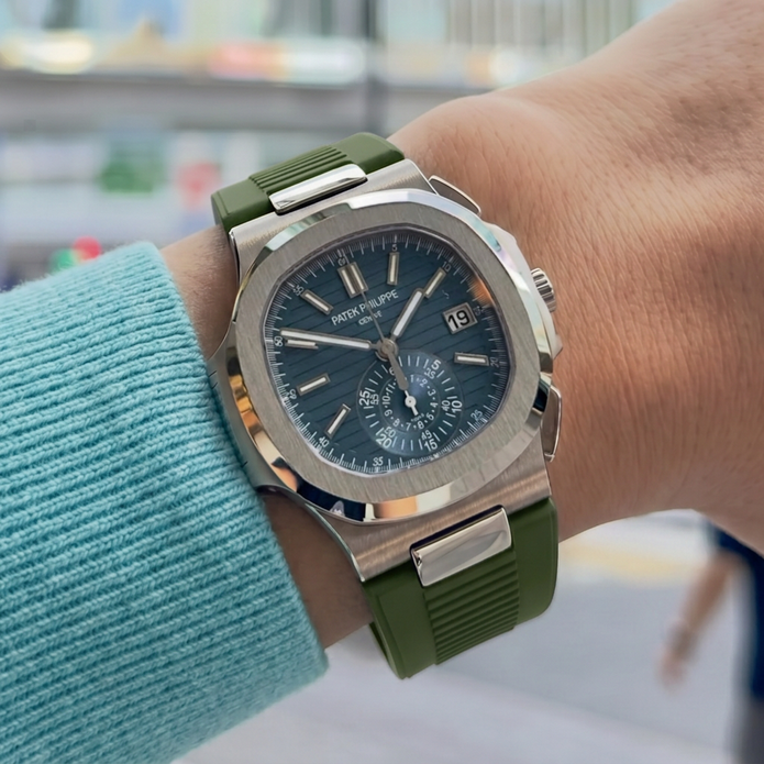 Patek Nautilus 5980 ile Uyumlu Kayış