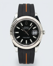 Rubber B Entegre Kauçuk Kayış | Rolex Datejust 41 mm (Ref: 1163**) ile Uyumlu