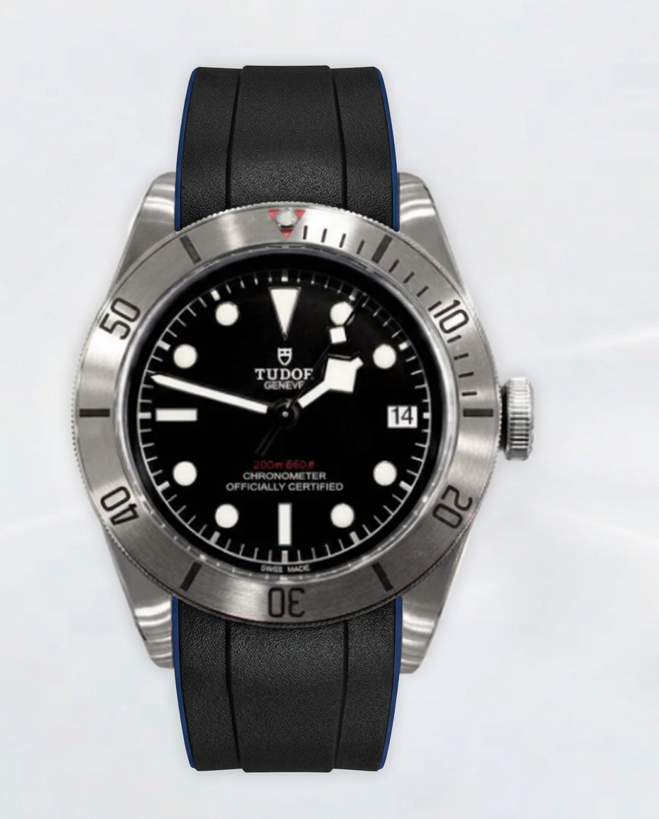 Tudor Heritage Black Bay 41 mm ile Uyumlu Kayış