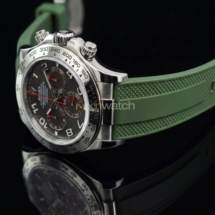 Daytona Deri Kayış Yellow Gold, White Gold ile Uyumlu
