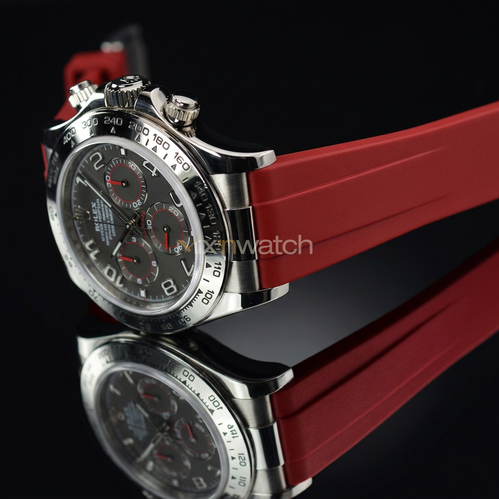 Daytona Deri Kayış Yellow Gold, White Gold ile Uyumlu