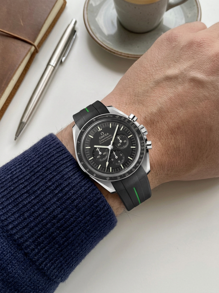 Omega Speedmaster MoonSwatch ile Uyumlu