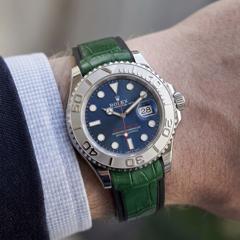 Yacht-Master 40 mm ile Uyumlu Kayış