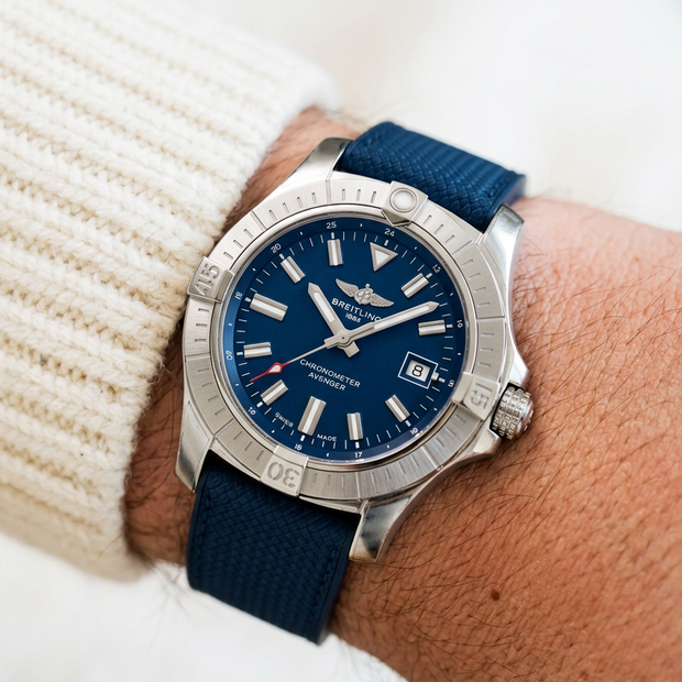 Breitling Avenger 43 mm ile Uyumlu Kayış