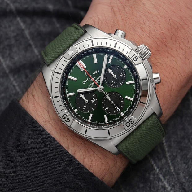 Breitling Chronomat 42 mm ile Uyumlu Kayış