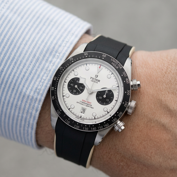 Tudor Black Bay Chrono 41 mm ile Uyumlu Kayış