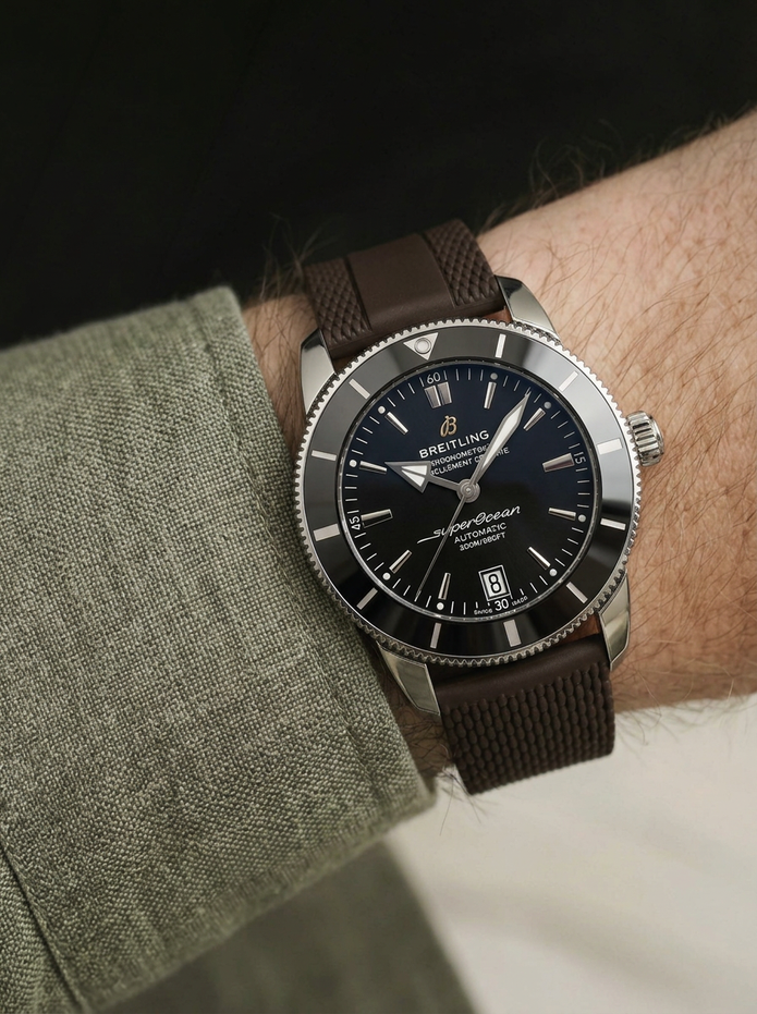 Breitling Superocean 42 mm  ile Uyumlu