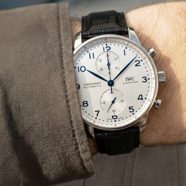 IWC Portugieser Chrono 41 mm ile Uyumlu Kayış