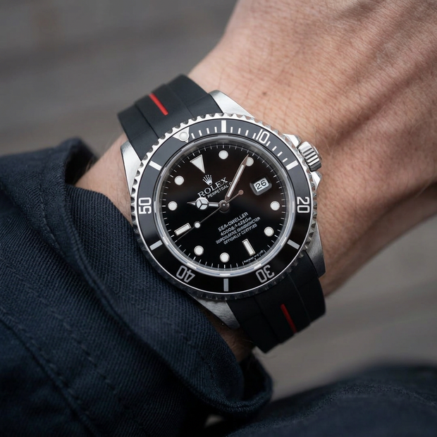 Sea-Dweller 40 mm (Ref;16600) ile Uyumlu Kayış