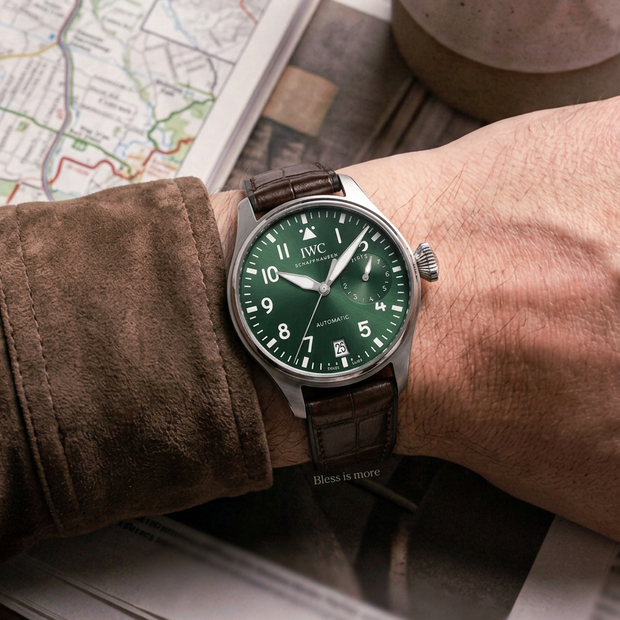 IWC Big Pilot 46 mm ile Uyumlu Kayış