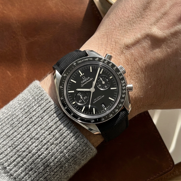 Omega Speedmaster Two Counters 44.25 mm ile Uyumlu Kayış
