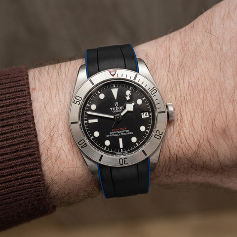 Tudor Heritage Black Bay 41 mm ile Uyumlu Kayış