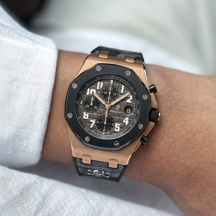 AP Royal Oak Offshore 42 mm ile Uyumlu Kayış