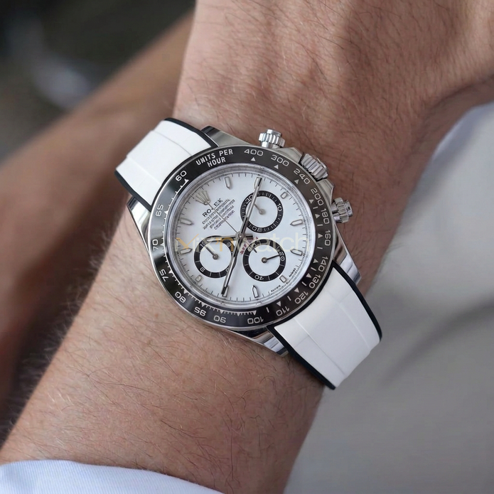 Daytona Oyster Bilezik, Ceramic Bezel Ref.126500LN (2023 Sonrası) ile