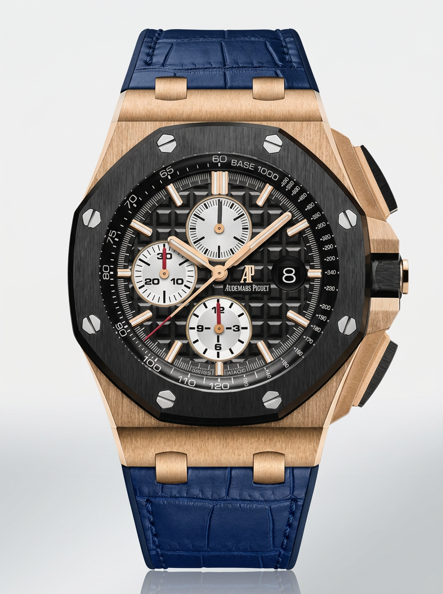 AP Royal Oak Offshore 44 mm ile Uyumlu Kayış