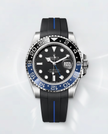 Rubber B Entegre Kauçuk Kayış | Rolex GMT-Master II (Ceramic Bezel) ile Uyumlu