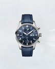Rubber B Kauçuk Kayış | IWC Pilot Chrono 41 mm ile Uyumlu