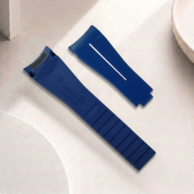 Rubber B Entegre Kauçuk Kayış | Rolex Yacht-Master 44 mm ile Uyumlu