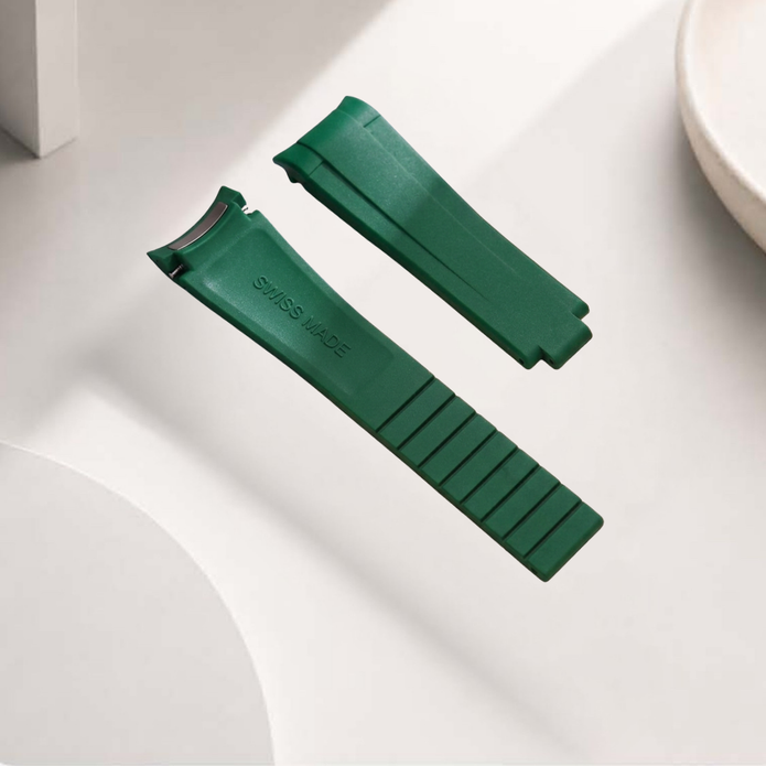 Rubber B Entegre Kauçuk Kayış | Rolex Datejust 41 mm (Ref: 1263**) ile Uyumlu