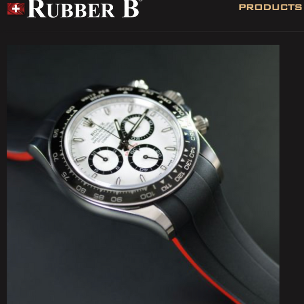 Rubber B Entegre Kauçuk Kayış | Cosmograph Daytona