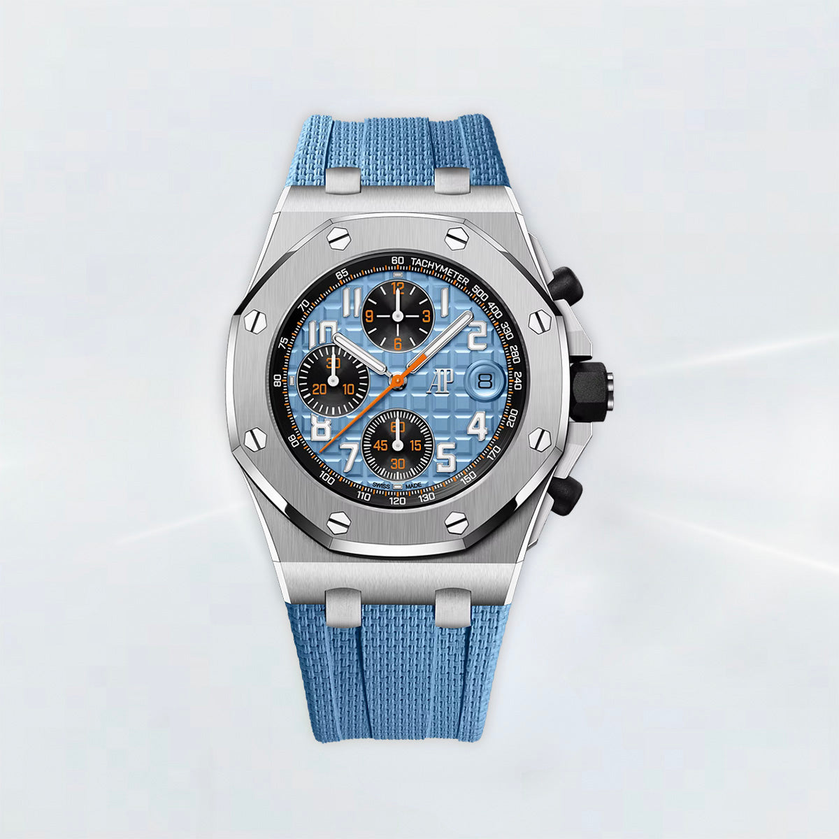 Rubber B Entegre Kauçuk Kayış | Audemars Piguet Offshore 42 mm ile Uyumlu