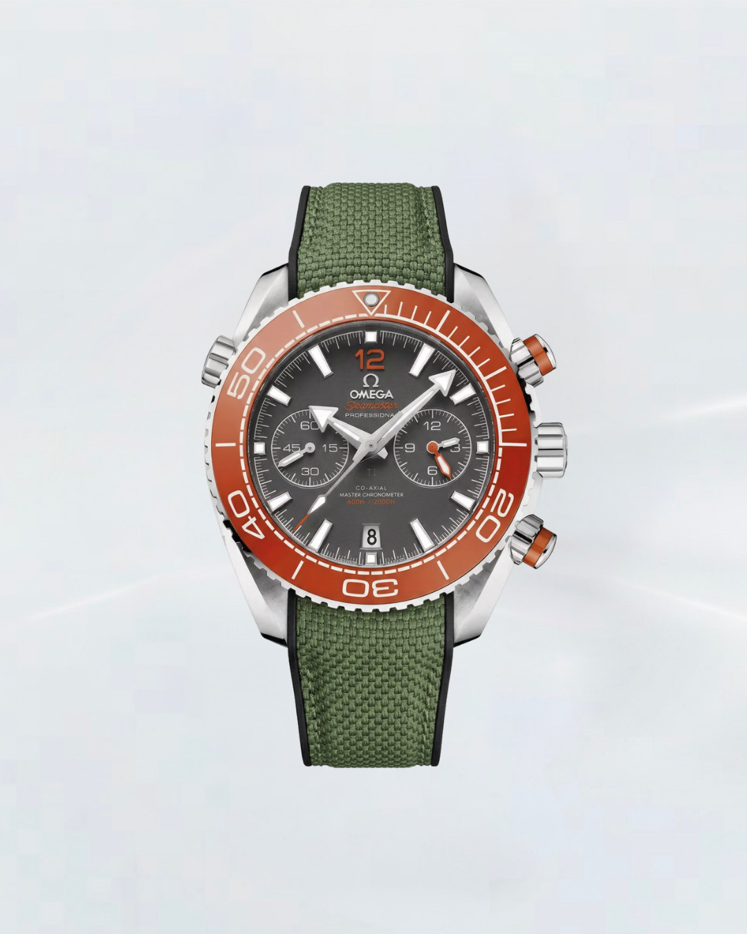 Rubber B Kauçuk Kayış | Omega Seamaster Planet Ocean 600 45.5 mm ile Uyumlu