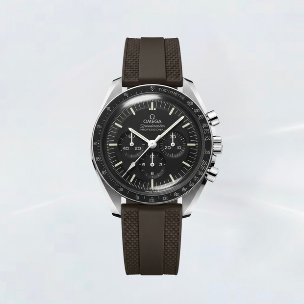 Rubber B Kauçuk Kayış | Omega Speedmaster 42 mm ile Uyumlu