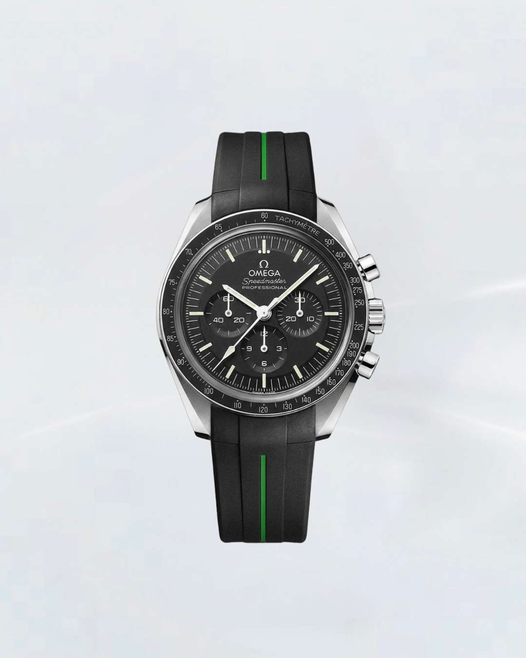 Rubber B Kauçuk Kayış | Omega Speedmaster MoonSwatch ile Uyumlu