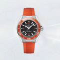 Rubber B Entegre Kauçuk Kayış | Omega Seamaster Planet Ocean 600M 42 mm Tang Buckle Uyumlu