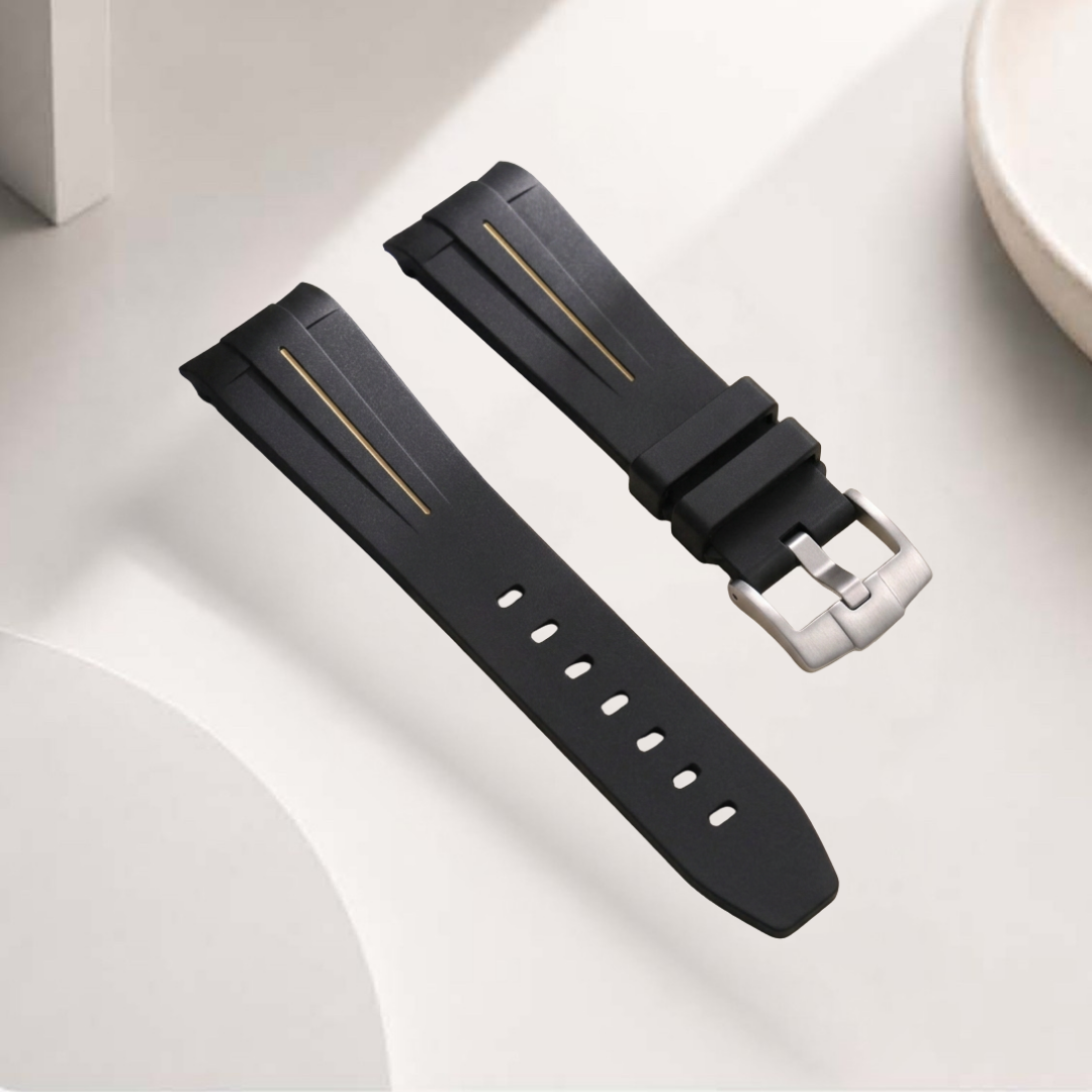 Rubber B Entegre Kauçuk Kayış | Panerai Luminor 1950 44 mm ile Uyumlu - Versiyon 1