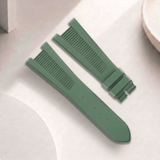 Rubber B Kauçuk Kayış | Patek Philippe Nautilus 5726A ( Deri Kayışlı ) Patek Klipsi ile Uyumlu