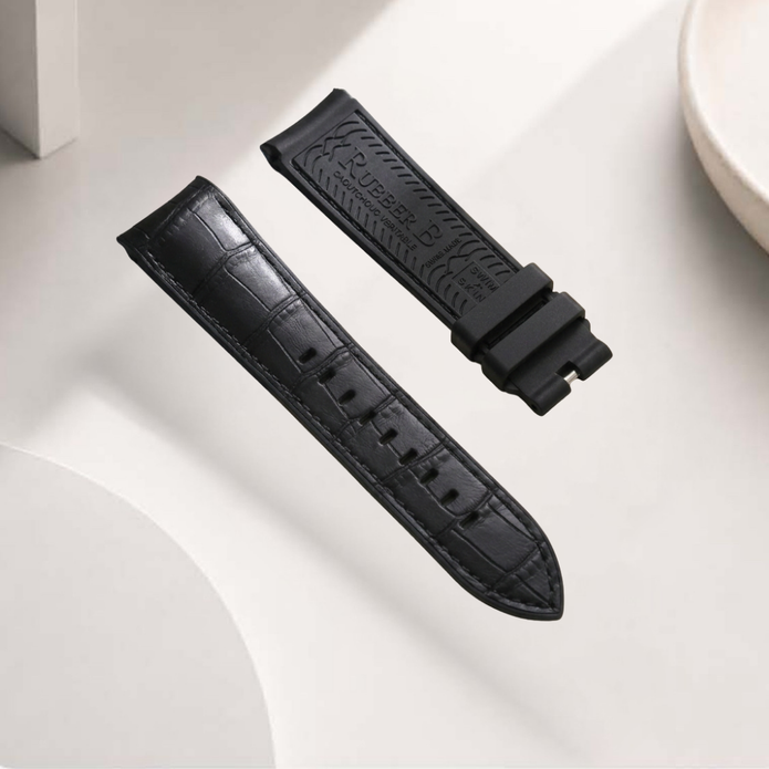 Rubber B Kauçuk Kayış | Panerai Luminor 40 mm ile Uyumlu