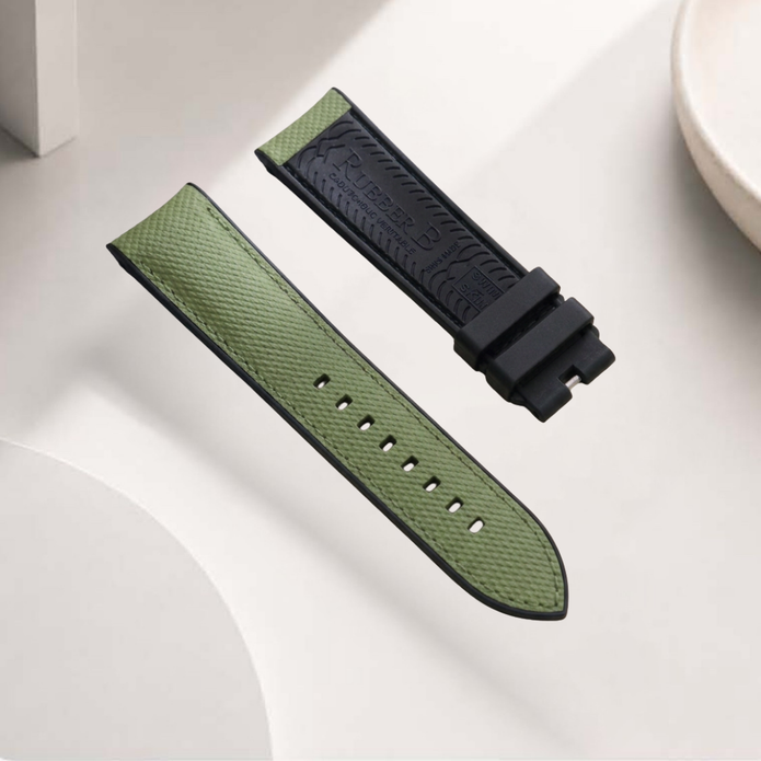 Rubber B Entegre Kauçuk Kayış | Panerai Luminor & Luminor Marina 44 mm ile Uyumlu
