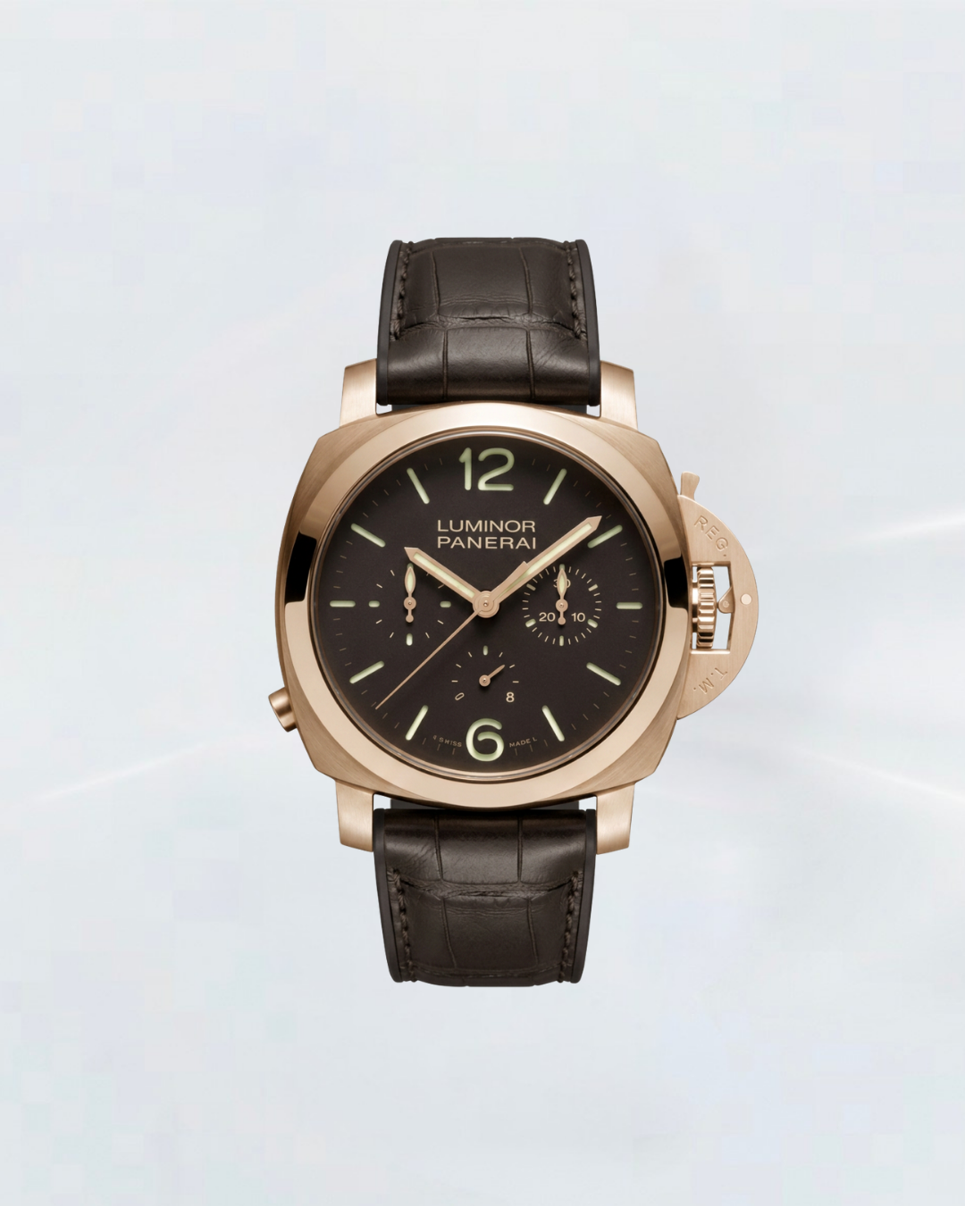 Rubber B Kauçuk Kayış | Panerai Luminor 1950 44 mm ile Uyumlu - Versiyon 2