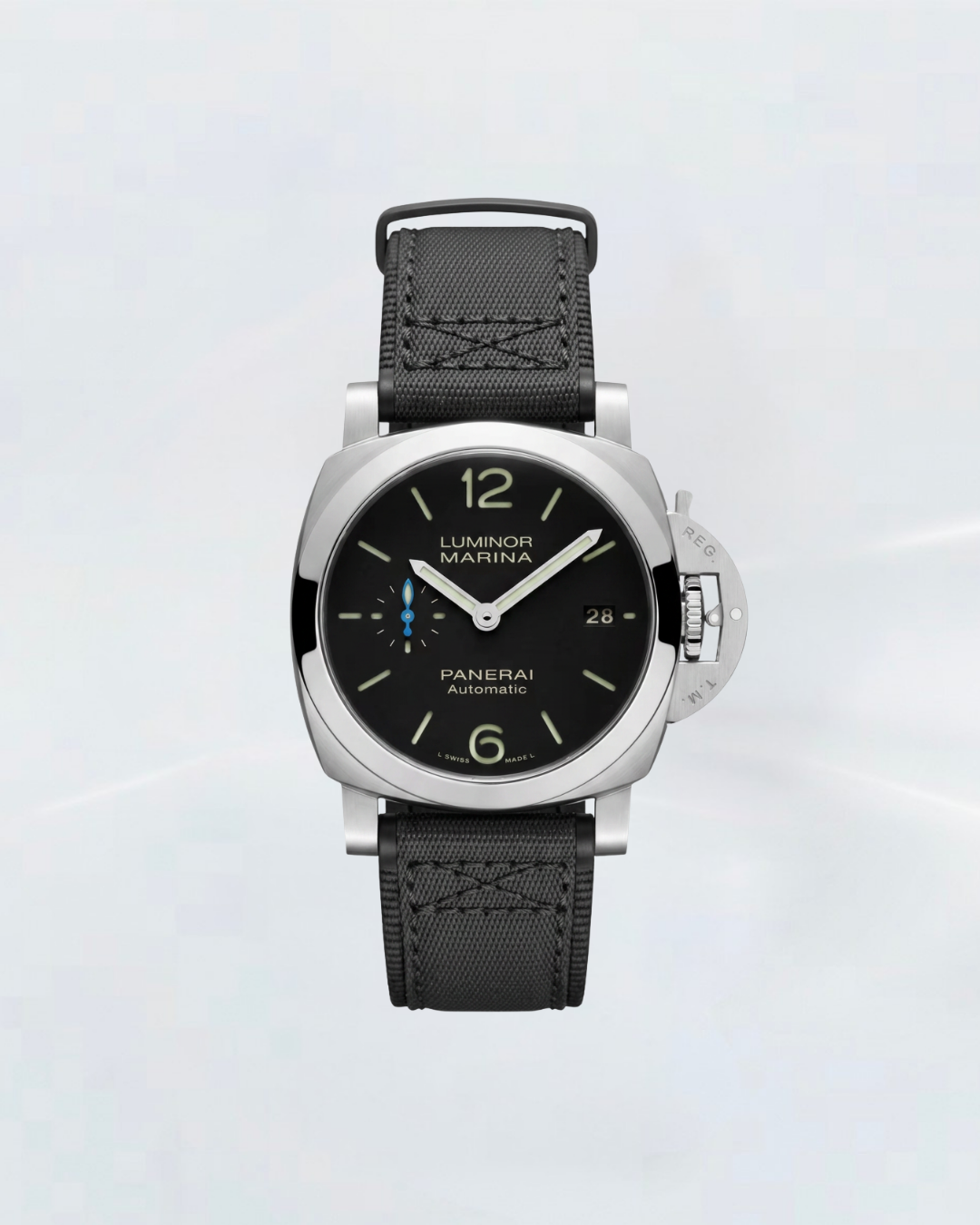 Rubber B Kauçuk Kayış | Panerai Luminor 40 mm ile Uyumlu