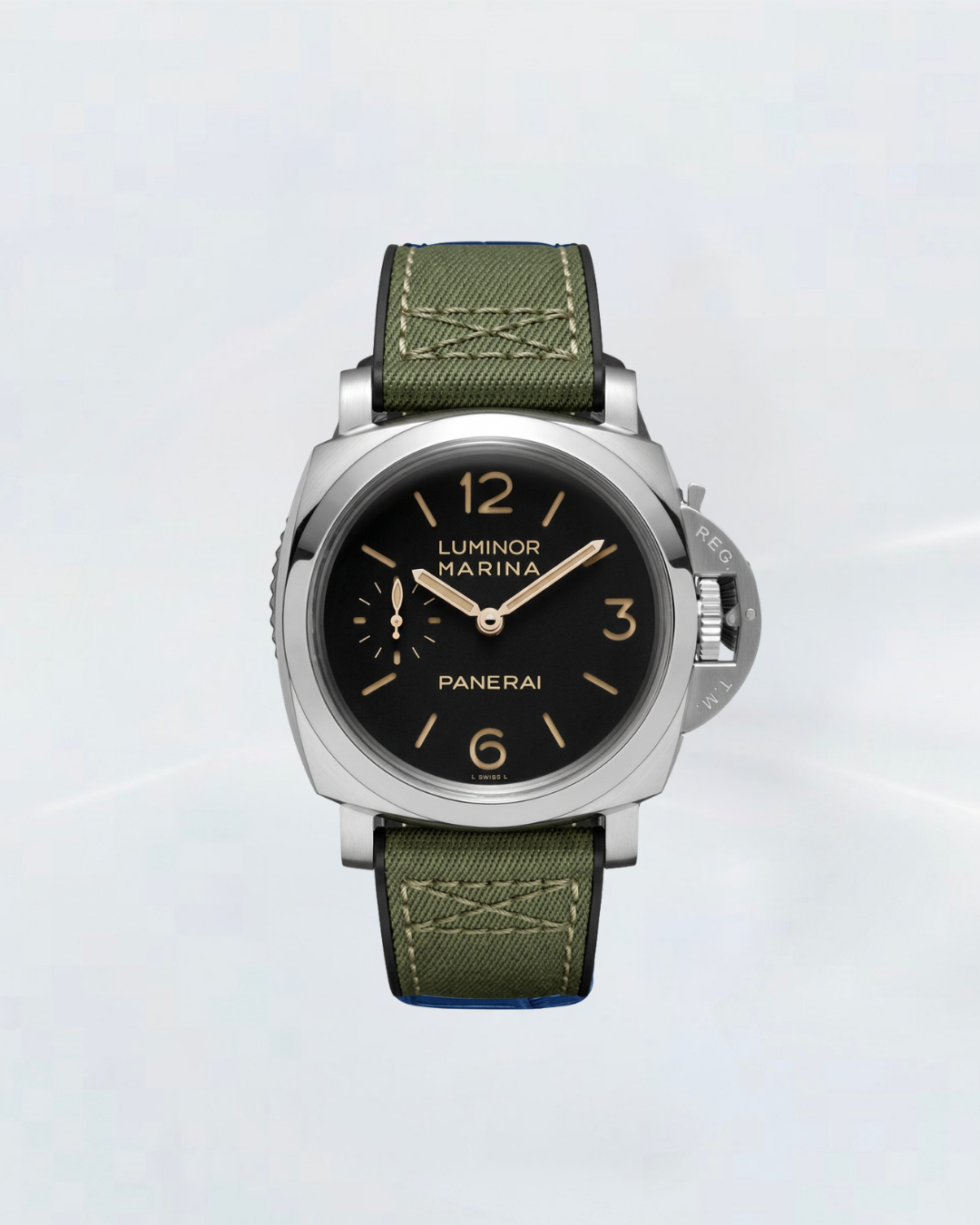 Rubber B Kauçuk Kayış | Panerai Luminor 47 mm ile Uyumlu