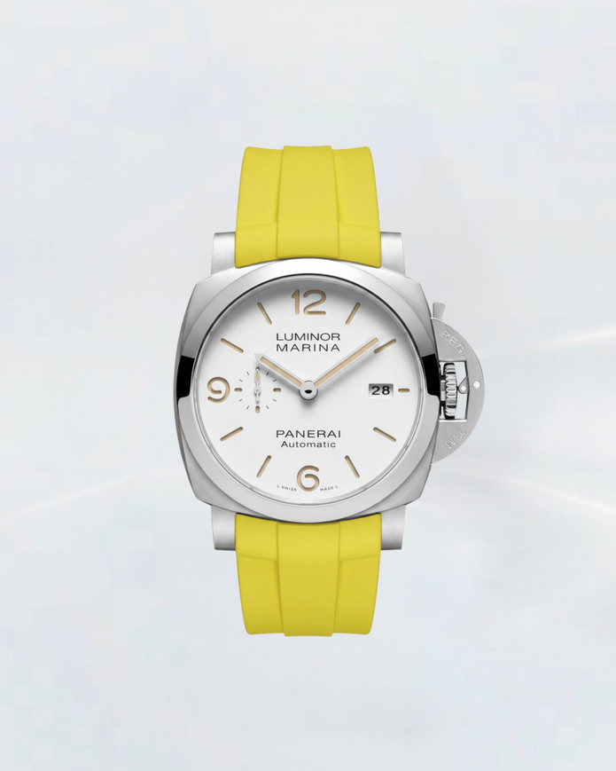 Rubber B Entegre Kauçuk Kayış | Panerai Luminor & Luminor Marina 44 mm ile Uyumlu
