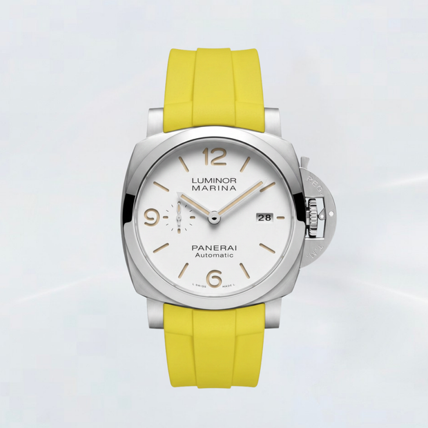 Rubber B Entegre Kauçuk Kayış | Panerai Luminor & Luminor Marina 44 mm ile Uyumlu
