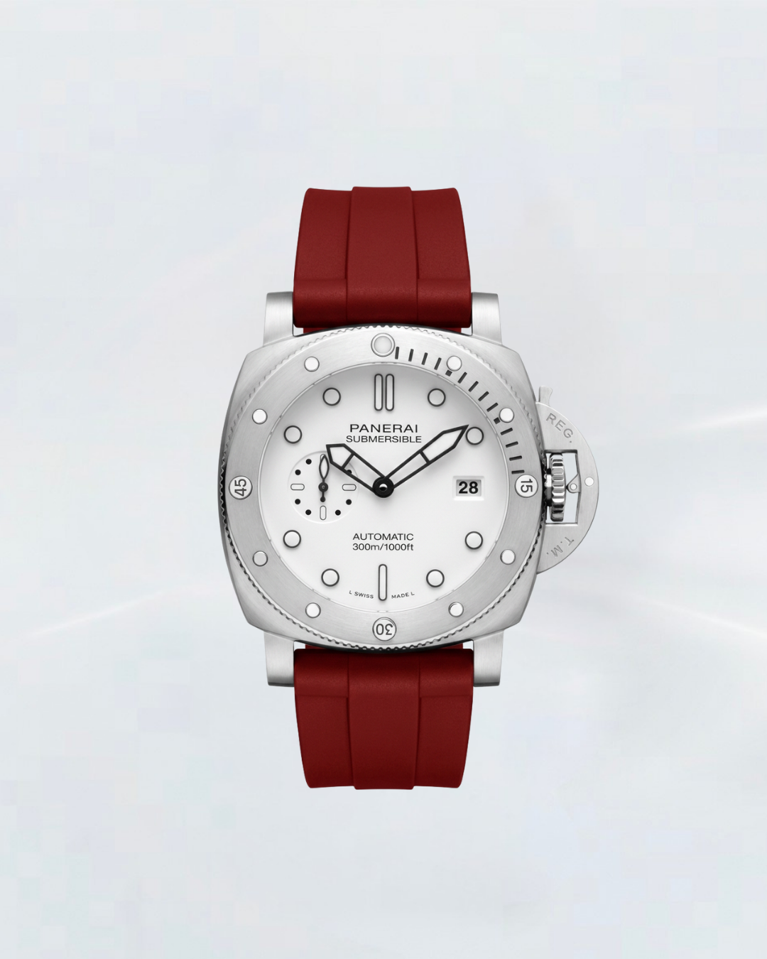 Rubber B Kauçuk Kayış | Panerai Luminor Submersible 44 mm ile Uyumlu