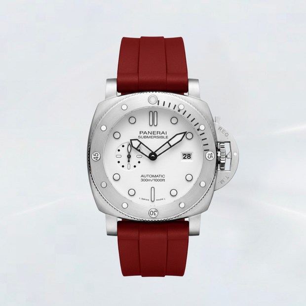 Rubber B Kauçuk Kayış | Panerai Luminor Submersible 44 mm ile Uyumlu