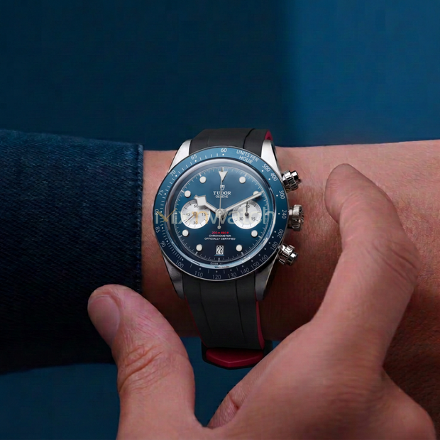 Tudor Black Bay Chrono 41 mm ile Uyumlu