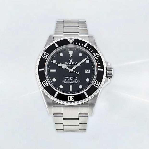 Rubber B Entegre Kauçuk Kayış | Rolex Sea-Dweller 16600 ile Uyumlu